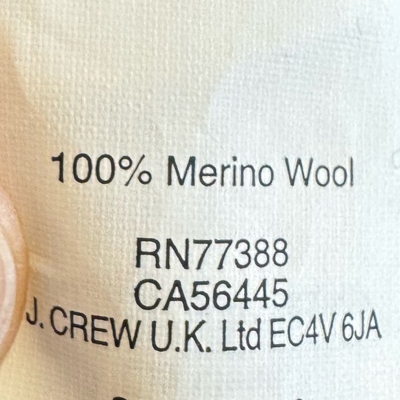 Madewell Marino Wool Fair Isle Sweater Size L Beige Knit Crewneck Pullover - Picture 12 of 13